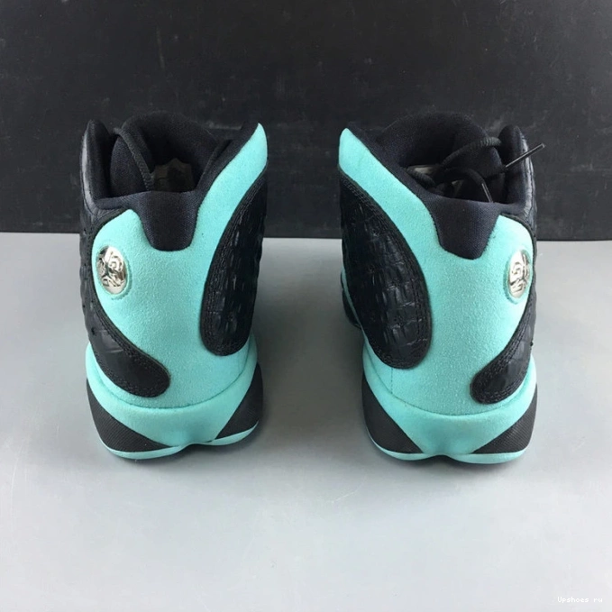 BLACK GREEN ISLAND RETRO 13 AIR 414571-030 JORDAN 0805